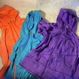 3 Athleta hoodies